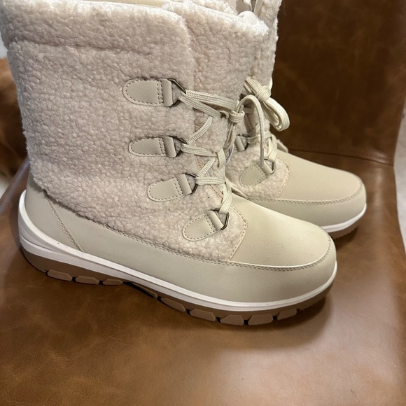 Women’s Corie Shearling Boots-Universal Thread-Cream - Picture 4 of 7